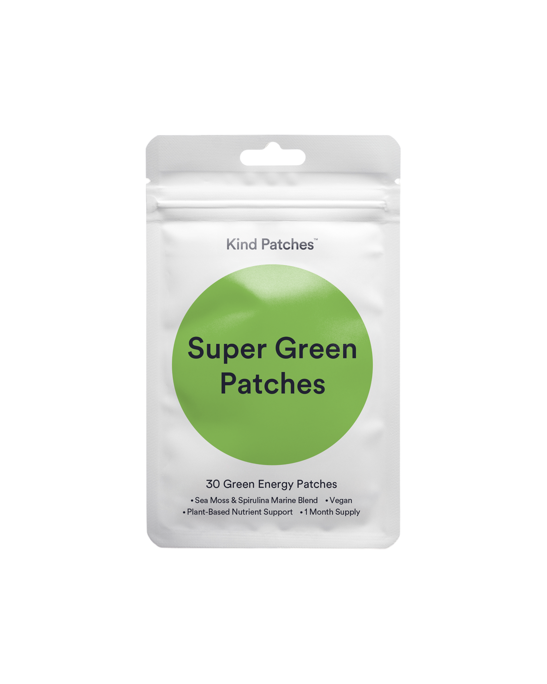 Kitsch Super Green Patches – adesivos corporais 30un