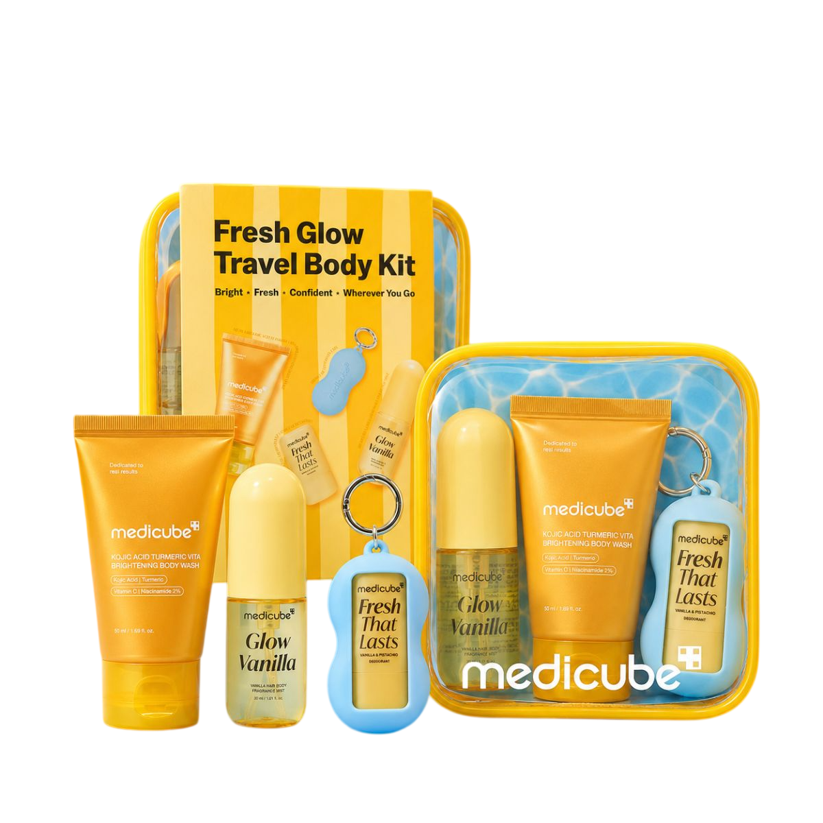 Medicube Fresh Glow Travel Kit
